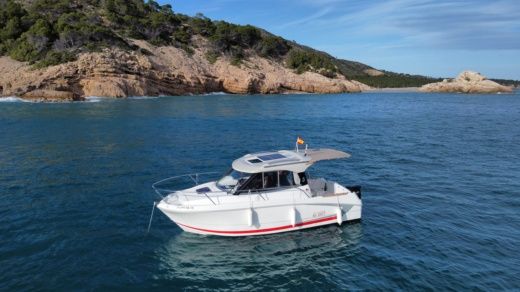 Motorboat Beneteau Antares 680 Boot Grundriss