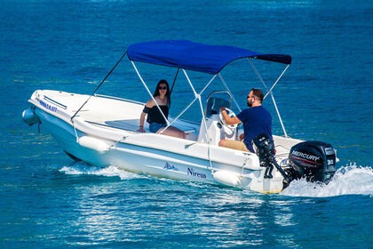 Hire Boat without licence  OLYMPIC NIREUS LUXURY MOTORBOATS 30HP Lefkada