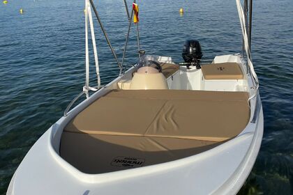 Rental Boat without license  marca 420 OPEN Ibiza