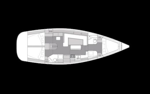 Sailboat Elan Impression 45.1 boat plan