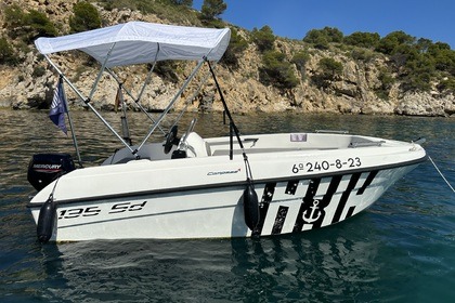 Charter Boat without licence  compass 135SD Altea
