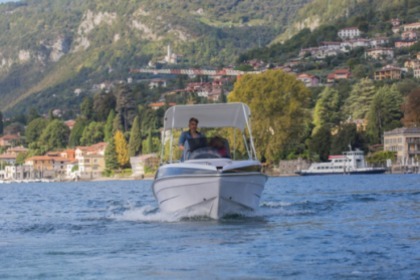 Charter Boat without licence  Tullio Abbate Sea Star open 21 Tremezzo