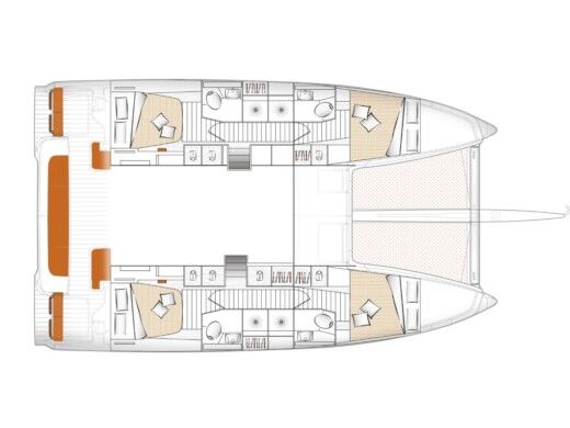 Catamaran  Excess 14 boat plan