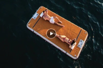 Aluguel Barco sem licença  Ponton Privé 3m x 2m Sévrier