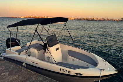 Aluguel Barco sem licença  Compass Boats 150CC Xemxija