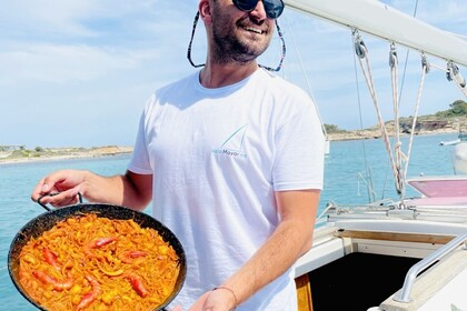 Miete Segelboot Excursiones privadas con Paella Palma de Mallorca