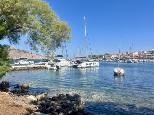 Laurium Catamaran  Nautitech 40 alt tag text