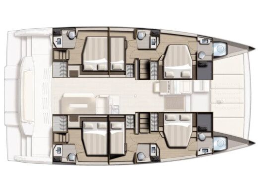 Catamaran  Bali 4.8 Anna boat plan