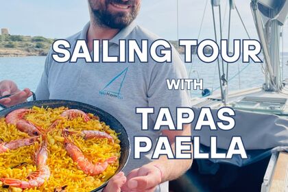 Miete Segelboot Excursiones privadas con Paella Palma de Mallorca