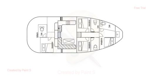 Gulet Ana 1 Gulet boat plan