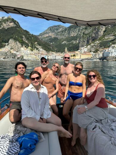 Amalfi Motorboat Aprea Gozzo Milano Aprea alt tag text