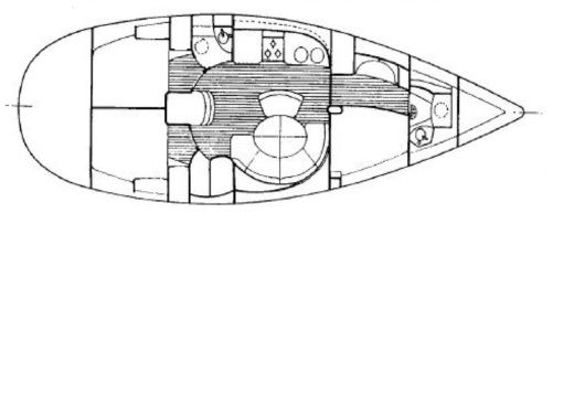 Sailboat Beneteau FIRST 42S7 Plan du bateau