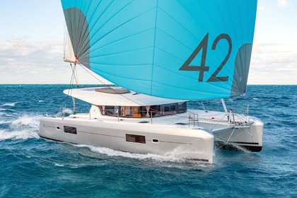 Charter Catamaran  Lagoon 42 (4 Dbl / 2 singles 12) Laurium