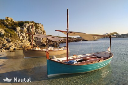 Miete Boot ohne Führerschein  Majoni Caleta 25 Fornells