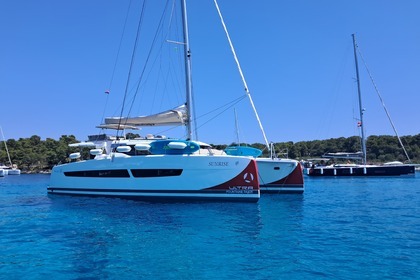 Noleggio Catamarano Fountaine Pajot Fountaine Pajot Aura 51 - 5 + 1 cab. Trogir