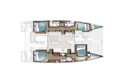 Location Catamaran  Moorings 4600 - 4 Nassau