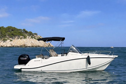 Verhuur Motorboot Quicksilver Activ 605 Sundeck Mandelieu-la-Napoule