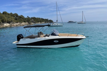 Location Bateau à moteur Quicksilver 755 SUNDECK Cannes