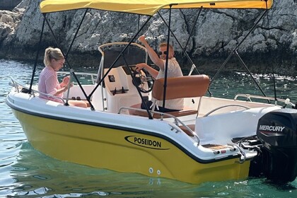 Rental Motorboat Poseidon 2025 Faliraki