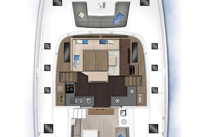 Rental Catamaran Lagoon-Bénéteau Lagoon 51 - 6 cab. Marsh Harbour