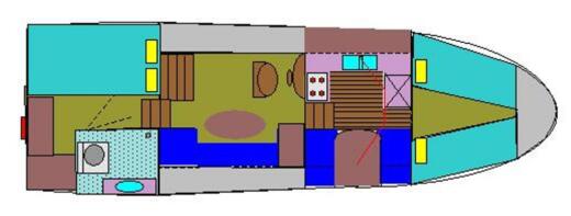 Without license succes 1050 Boat layout