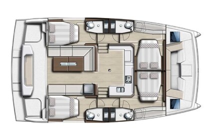 Charter Catamaran  Bali Catspace[G] Kaštel Gomilica