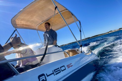 Charter Boat without licence  Remus 450 Es Trenc