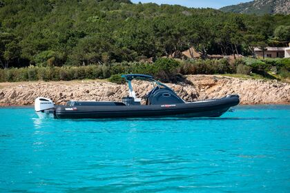 Verhuur RIB Altamarea 12 mt - 2*250hp Porto Cervo