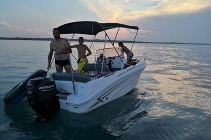 Charter Motorboat Prince Prince 495 with 80 HP engine Nin