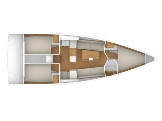 Sailboat  First 36 boat plan