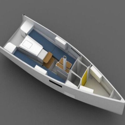 Sailboat  Seascape 27 boat plan
