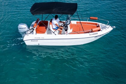 Hire Boat without licence  Karel boats Paxos 170 Protaras