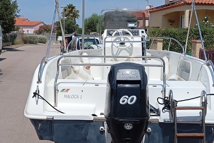 Rental Motorboat SG boat srls Aquabat sport Line 19 80 CV yamaha Le Barcarès