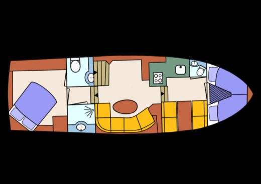 Houseboat Fantasy Elite Irnzor 1220 boat plan