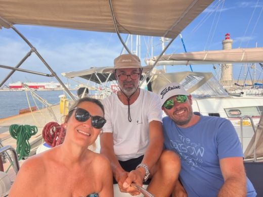 Sète Sailboat Bénéteau Océanis 46 alt tag text