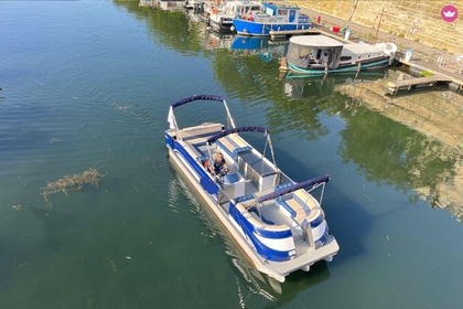 Charter Motorboat Swissboat Pontoon Boat Paris
