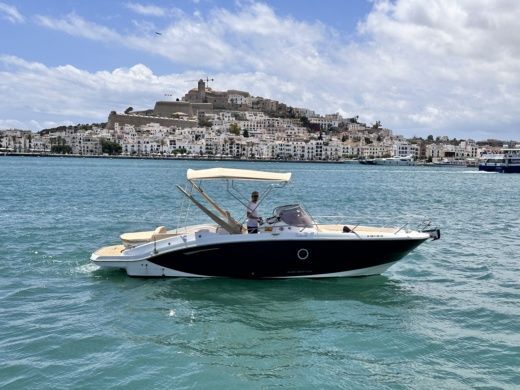 Motorboat Sessa Marine Key Largo 27 Boat layout