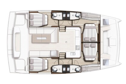 Alquiler Catamarán  Bali Catspace 2 Capo d'Orlando