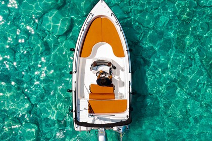 Rental Boat without license  Poseidon 170 BLUE WATER Palaiokastritsa