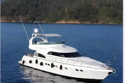 Rental Motor yacht custom modern motoryacht Göcek