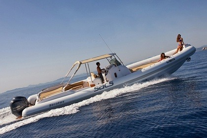 Rental RIB Sacs Marine Stratos 42 Bonifacio