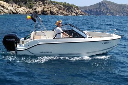 Rental Motorboat Quicksilver 555 bowrider Palamós