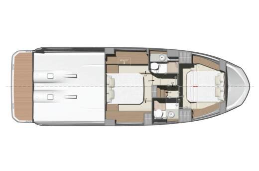 Motorboat Prestige Yachts Prestige 420S Plan du bateau