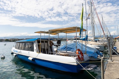 Alquiler Casas flotantes Grove Boat Aquabus électro-Solaire Ginebra