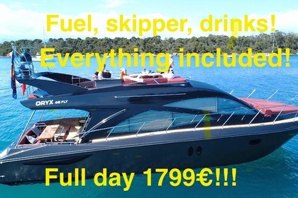 Hire Motorboat Gulf Craft Oryx 46 Fly Cannes