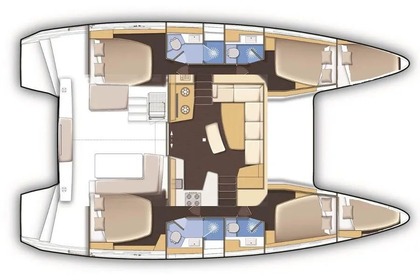Location Catamaran Lagoon 42 Pula
