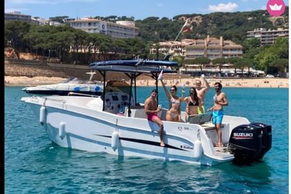 Charter Motorboat Jeanneau Cap Camarat 9.0 Wa Platja d'Aro