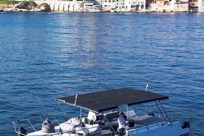 Miete Motorboot HALF Day  Catamaran rentals Bikini Rovinj