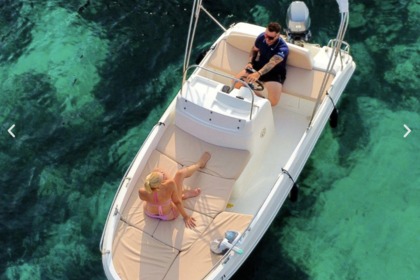 Rental Boat without license  Quicksilver 450 open Sant Antoni de Portmany