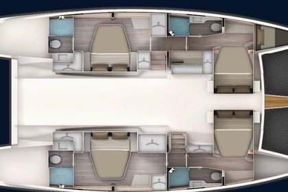 Location Catamaran Aventura Catamarans Aventura 45 Trogir